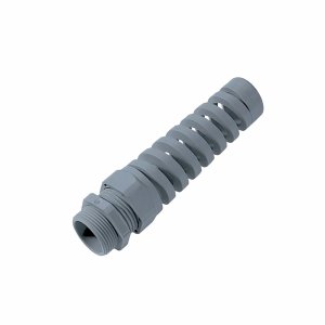 Cable Gland, Plastic with Spiral Strain Relief